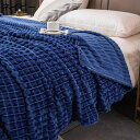購入15%-30%OFF ブランケット ひざ掛け 毛布 秋冬用 北欧風 フランネル 暖かい ふわふわ 肌触り おしゃれ 無地 もこもこ 掛け毛布 ひざ掛け 静電気防止 四季適用 抗菌防臭 吸湿発熱 防ダニ加工 洗える オールシーズン(3)