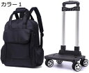購入15%-30%OFF リュック キャリー カラー7 2way キャスターバッグ 折りたたみ 軽量 キャリーバッグ 小型 4輪 撥水加工 スーツケース ソフト 機内持ち込み トロリーバッグ ソフトスーツケース 花柄 F 無地 旅行 合宿 出張 旅行バッグ 2~3泊対応