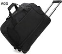 購入25%OFF ボストンキャリー 2way キャスターバッグ 50L 折りたたみ 大容量 3輪 キャリーバッグ 撥水加工 トロリーバッグ メンズ レディース ...