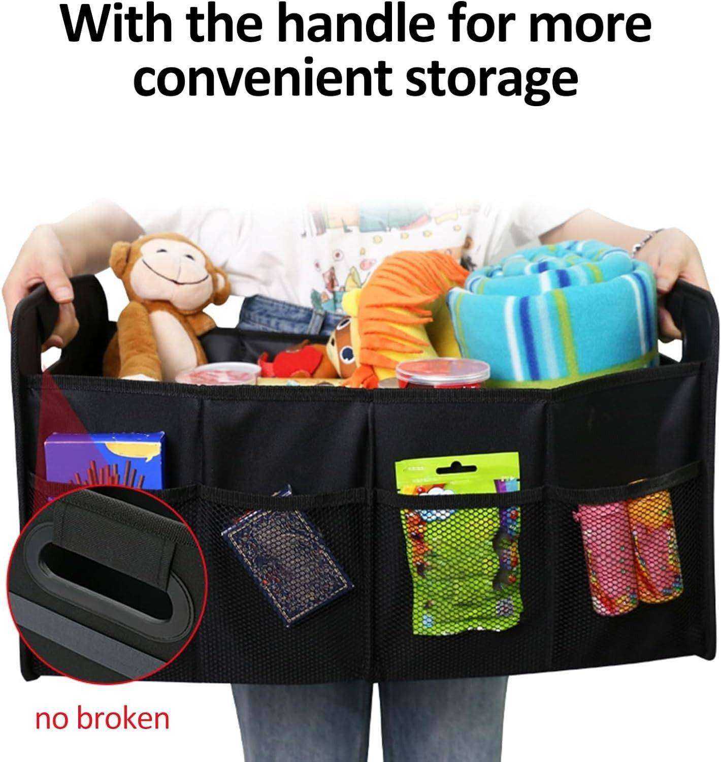 車のトランク収納ボックス、 車のトランクオーガナイザー車のトランク収納ボックス自動車カーゴオーガナイザーオックス布折りたたみ車の収