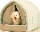 犬 ベッド 猫 ベッド ペットベッド 冬用 室内 犬小屋 猫 ハウス ペットハウス ドーム型 ペットクッション 39x36x36c