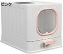 購入15%-30%OFF 猫 トイレ 猫用トイレ本体 ネコトイレ 大容量 大型 猫用品 清潔 耐久性 掃除 簡単方法 ニオイの広がり防止 脱臭抗菌 組み立てしやすい 引き出し付き おしゃれ 人気 お留守番 51*38*39CM