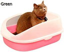 購入15%-30%OFF 猫用トイレ本体 ペットトイレ ハイサイドパンリングトイレボックスのペットの猫砂トレー呂貨物スクリーニングをスクープ
