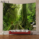 購入15%-30%OFF インテリア タペストリー 北欧風 150*200CM モダン 吊り下げ 雰囲気転換 熱帯の風景 森の光 滝 抽象的なタペストリー 多機...
