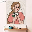 購入25%OFF タペストリー おしゃれ 壁掛け 熊柄 カートゥーン 可愛い 壁画 北欧風 多機能 ファブリック装飾用品 新築お祝い カラー モダンなアート 1...