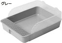 購入15%-30%OFF 猫用トイレ本体 子猫 オープンタイプ 猫トイレ 大型 おしゃれ 猫用 トイレ 丸洗い可能 掃除しやすい 砂飛び散り防止 軽量 大きい猫 小さい猫 キャットトイレ ネコトイレ 猫のトイレ 可愛い ペット用トイレ