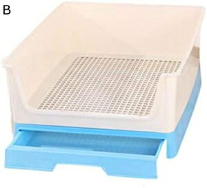 購入25%OFF猫用砂箱ペット用品 ペットポータブルトイレトイレトレイ子犬トレーニングパッドおしっこポスト犬猫イージークリーンペットトイレ屋内屋外 猫トイレ用品トイレ本体 54*44*22cm