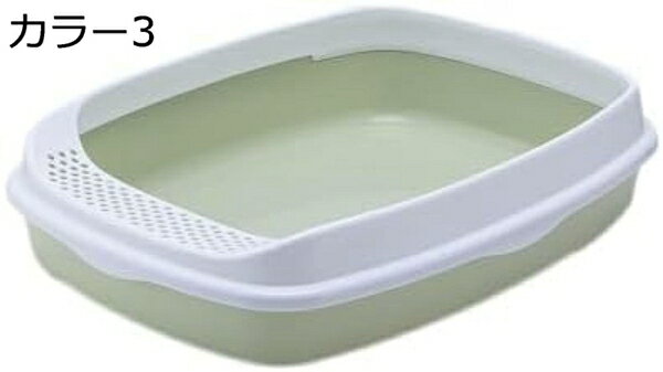 購入15％-30%OFF 猫 トイレ 本体 ネコトイレ 猫用トイレ 小さめサイズでセカンドトイレにも スコップ 砂落とし穴付 キャットトイレ スクエア キャットトイレ しつけ 猫砂 掃除しやすい ペットトイレ 猫用トイレ本体 足に砂残らない 開放式 飛び散らない 清潔