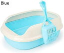 購入15%-30%OFF 猫用砂箱ペット用品 ペットの犬のトイレの猫のトイレボックス猫の犬のトレイテディ猫のトイレシャベル子犬の猫屋内ホームサンドボックスペットのトイレ 猫トイレ用品トイレ本体 37CMX30CMX15CM