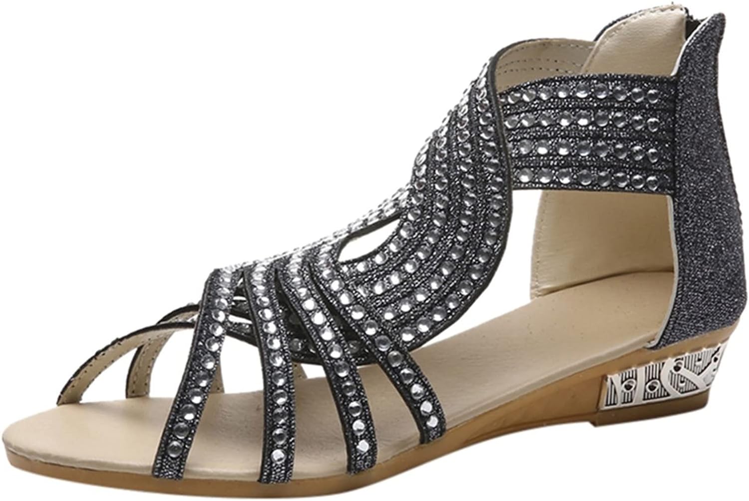 サンダル レディース 厚底 御洒落 黒 厚底 ホワイト ゴム サボサンダル ウエッジソール 履きやすい 痛くない オフィスサンダル