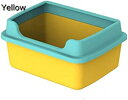 購入15%-30%OFF 猫用トイレ本体 ハイサイド付きのオープンキャットリタートレイ ペット用トイレシャベル付きの半閉鎖型キャットリタートレイル 猫用トイレ