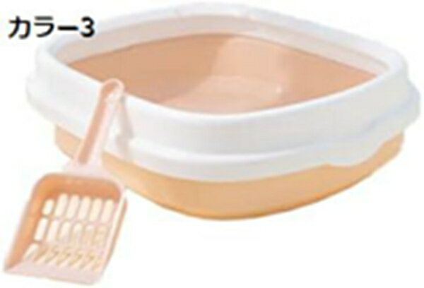 購入15％-30%OFF 猫トイレ 猫 トイレ 大型 シンプル 猫 トイレ カバーなし ネコのトイレ ハーフカバー シンプル フルオープン 広々サイズ 抗菌 大きめ ゆったり 本体 清潔 大きい トレー 大型 固まる猫砂用猫トイレ