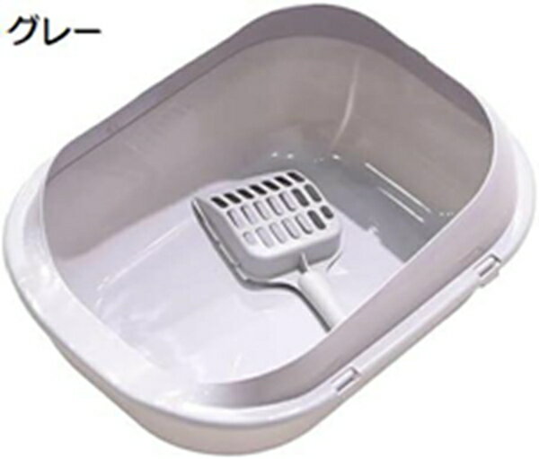 購入15％-30%OFF 猫用トイレ 猫用トイレ オープントップ ペット用トイレ 猫用砂盤 猫用砂箱 PP樹脂 プライバシー 大型便器 小型ペット用 キティ用トイレ 36*27*15cm