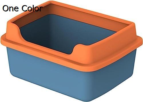 購入15％-30%OFF 猫用トイレ 本体 48*36*22.5cm猫用トイレ お手入れ簡単 ハイサイドリム ペット用品 トイレ パン トイレ 小動物用 子猫