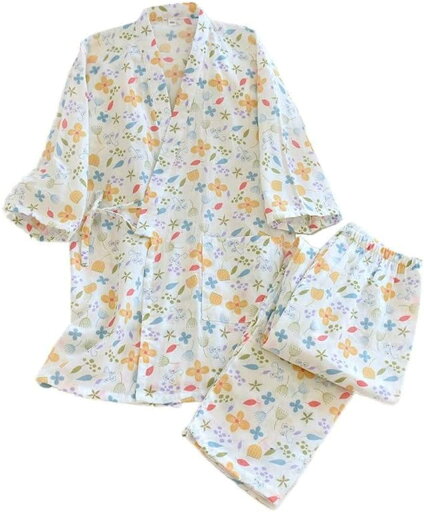 パジャマ 前開き レディース ルームウェア 花柄 寝間着 上下セット 七分袖 綿 婦人服 女性用 寝巻き 部屋着 浴衣 プレゼント 通気性 吸汗 和風 春夏 吸湿 甚平 パジャマ 前開き レディース ルームウェア 花柄 寝間着 上下セット 七分袖 綿 婦人服 女性用 寝巻き 部屋着 浴衣 プレゼント 通気性 吸汗 和風 春夏 吸湿 甚平
