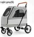 購入15%-30%OFF 大型ペットカート ペットカート ベビーカー バギー 犬 猫 多頭 大型スペースカート 屋外折りたたみカート 大容量