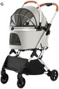 購入15%-30%OFF ペットカート ベビーカー バギー 犬 猫 多頭 中型犬および大型犬用の多機能ペットベビーカー 屋外旅行用犬カート ポータブルで折りたた...