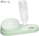 購入15%-30%OFF ペットボウルセット 首 圧力 軽減 15度傾斜 給餌ペットウォーター フードボウルセット セラミック 2イン1 日常生活用 グリーン