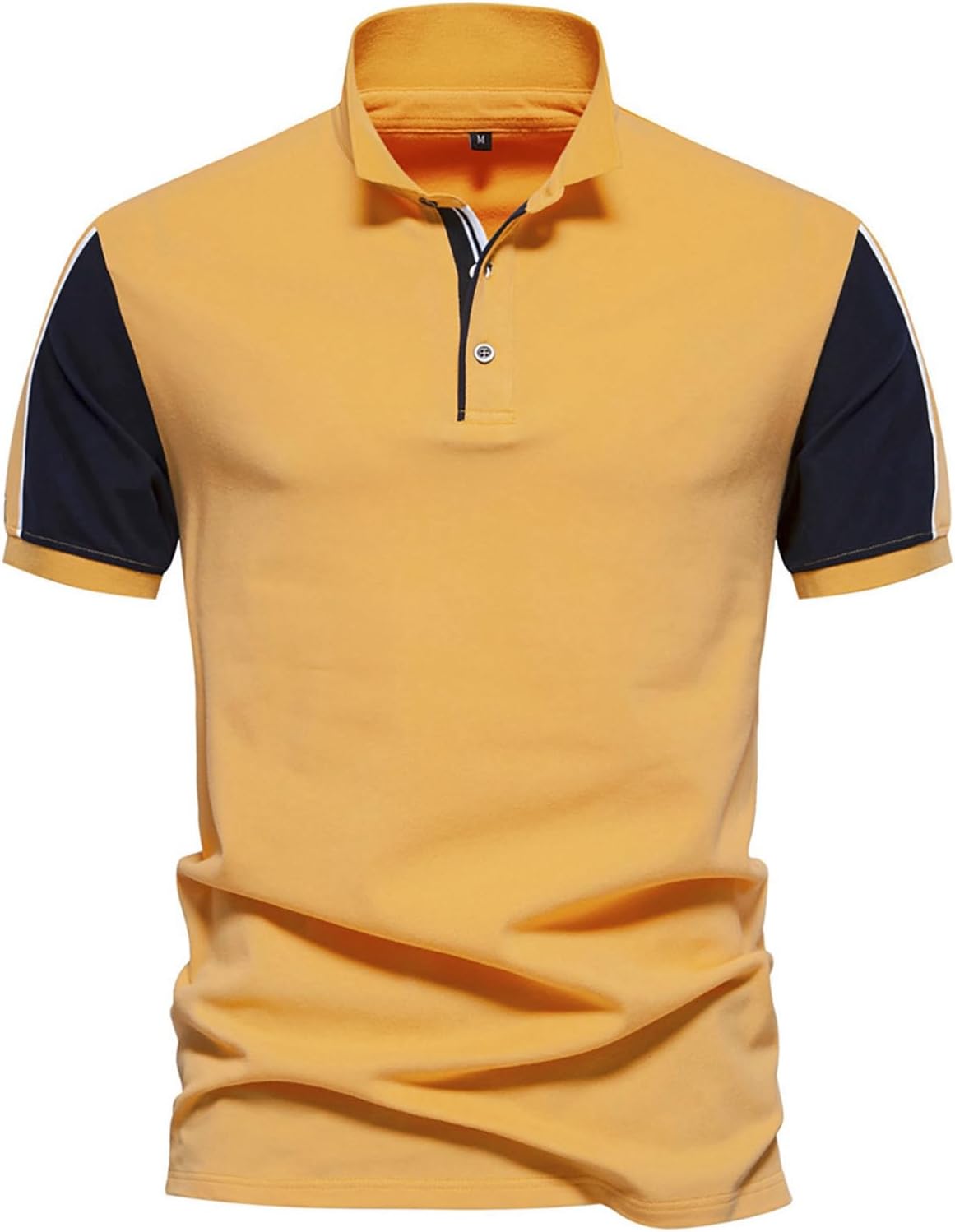 ポロシャツ メンズ 半袖 大きいサイズ 速乾 トップス 夏 薄手 開襟 ゴルフ シャツ 無地 ビジネス カジュアル ラガーシャツ 首元広い 柔らかい tシャツ ラペル 紳士服 プルオーバー 快適な 男