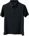 ポロシャツ メンズ 半袖 ボタンダウン ビジネス 半袖 Tシャツ メンズ ポロシャツ 接触冷感 夏服 涼しい ポケット付き ティーシャツ かっこいい 無地 トップス ストレッチ 薄手 服 カジュアル(4)