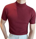 tシャツ メンズ 半袖 綿 ハーフジップシャツ ポロシャツ Tシャツ 半袖 半袖シャツ 半袖Tシャツ トレーニングウェア スポーツシャツ カジュアル クルーネッ...