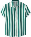 トップス メンズ 夏 半袖 シャツ メンズ 長袖 半袖 夏 オシャレ ストライプ ビジネス カジュアル 大きいサイズ リネンシャツ メンズ 七分袖 無地 ゆった...