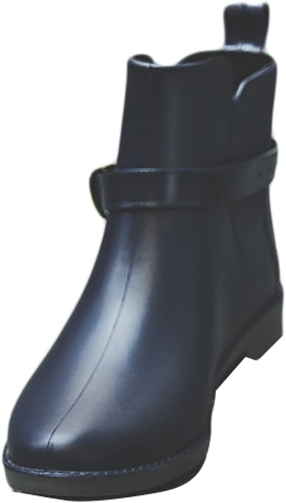 レインブーツ サイドゴア レインシューズ ショート レディース 雨 雪 防水 軽量 婦人靴 ベルト 梅雨対策 大人 かっこいい ショートブーツ カジュアル 防水性 オシャレ 快適 軽い 履き心地 耐滑