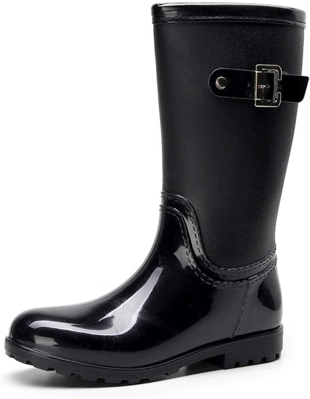 レインブーツ レディース ロング おしゃれ バックル レインシューズ ジョッキー ブーツ 雨降り 完全防水 軽量 ブーツ 長靴 ロングブーツ 大きいサイズ 通勤 通学 アウトドア 梅雨 台風 大雨 釣