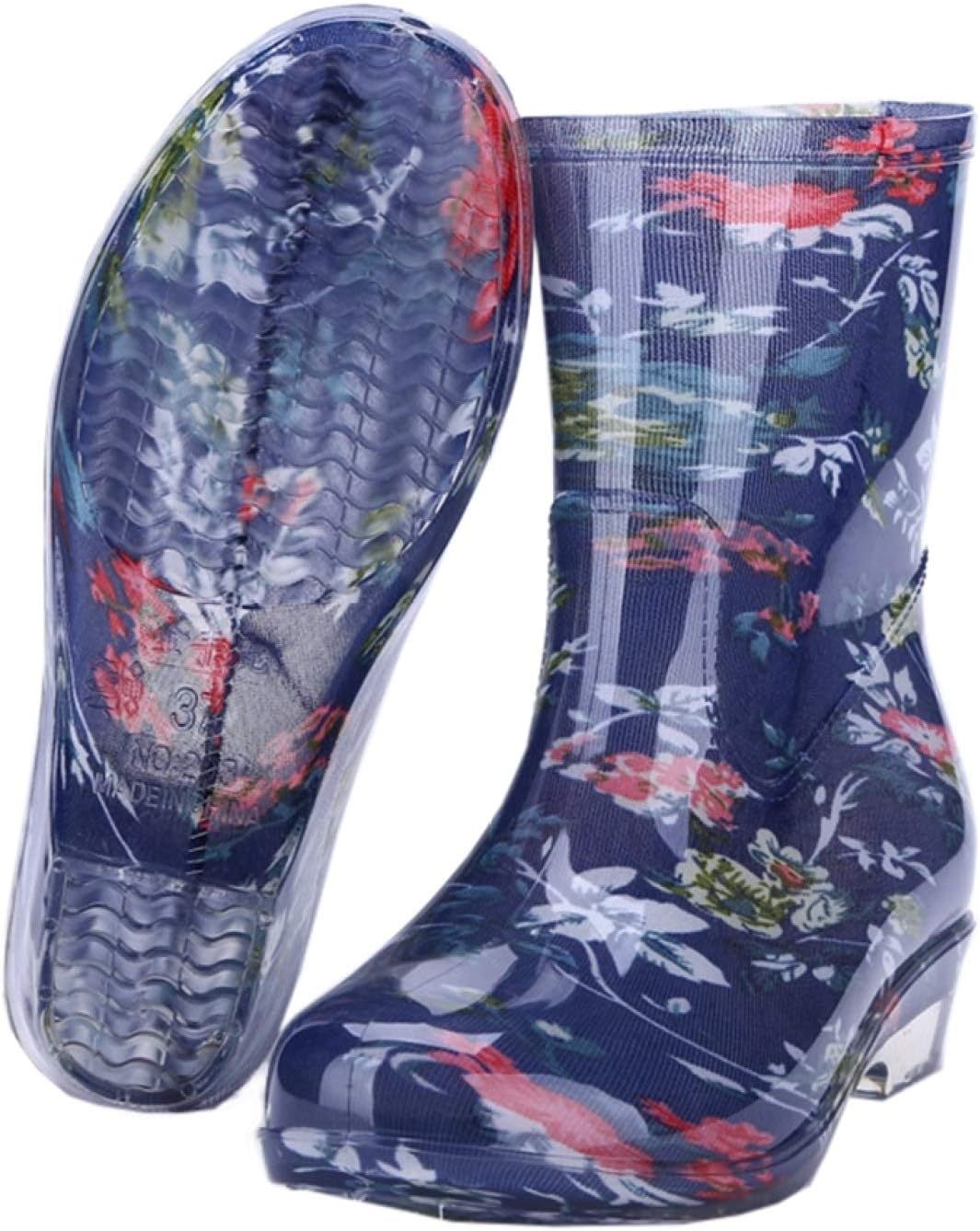 ドット柄 花柄 レインブーツ 長靴 雨靴 レインシューズ ショートブーツ ショート レディース おしゃれ 可愛い 柔らかい レイングッズ 歩きやすい 軽量 軽い ロングブーツ プレゼント 黒 ブラック