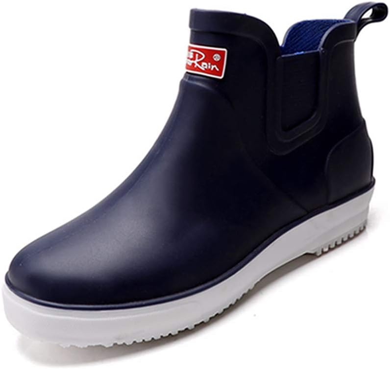 レインブーツ ショートブーツ メンズ 快適 防水 雨靴 滑り止め 軽量 歩きやすい サイドゴア レインシューズ 梅雨対策 雨具 おしゃれ 大きいサイズ やわらかい 痛くない かっこいい トレンド 防水