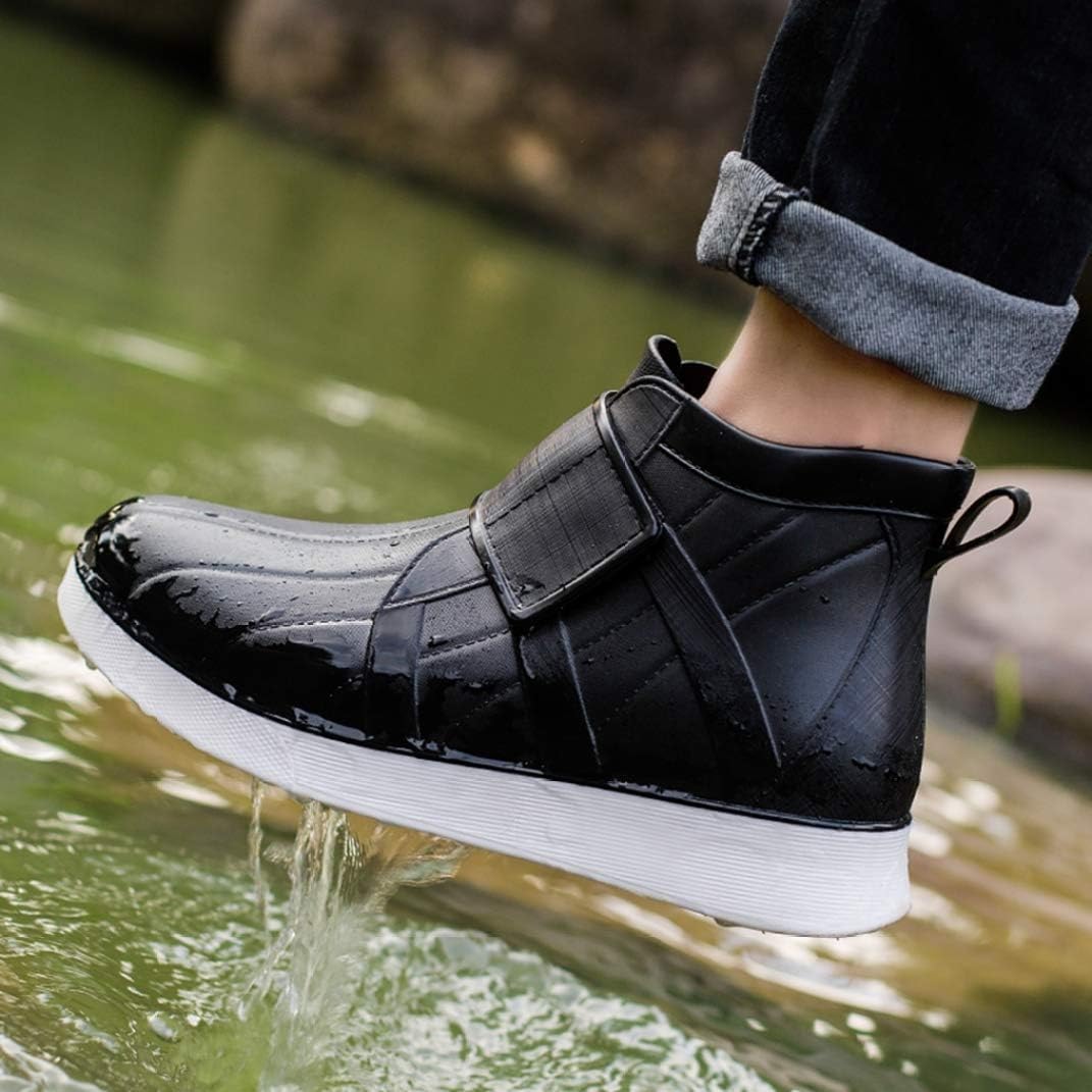 レインブーツ 雨靴 メンズ レインシューズ サイドゴア 雨・晴れ兼用 梅雨 撥水 防水 チェルシーブーツ アンクルブーツ スニーカータイプ おしゃれ 大きいサイズ 歩きやすい ファッション ショートレ