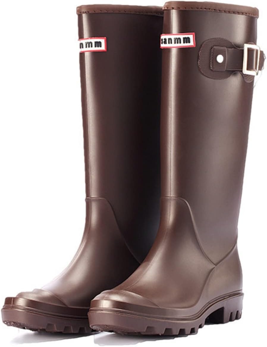 レインブーツ レディース 長靴 ロングブーツ チェルシーブーツ PVC 晴れ兼用 梅雨 生活防水対応 ロング丈 防滑 スリッポン 無地 ローヒール 通年適用 園芸 花見 泥避 レインシューズ