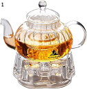 購入15%-30%OFF 耐熱ガラス ティーポット 茶こし付き ガラス 急須 保温 キャンドルウォーマー ティーウォーマン セット ティーフォーツー ガラス製ポット 紅茶 フルーツティー リーフティー 花茶 ハーフティー 直火可 工芸茶