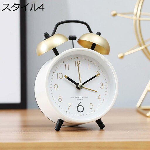 購入15%-30%OFF 目覚まし時計 おしゃれ 可愛 打鈴 大音量 アナログ 振動式 置き時計 連続秒針 背光付き 見やすい 子供 寝室 書房 オフィス 室内装飾 絶対起きれる目覚まし時計 祝日プレゼント (3インチ, スタイル 4) 購入15%-30%OFF 目覚まし時計 おしゃれ 可愛 打鈴 大音量 アナログ 振動式 置き時計 連続秒針 背光付き 見やすい 子供 寝室 書房 オフィス 室内装飾 絶対起きれる目覚まし時計 祝日プレゼント (3インチ, スタイル 4)