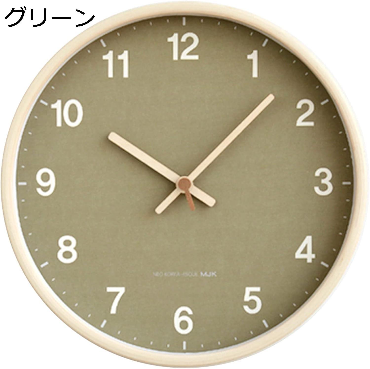 購入15％-30%OFF 掛け時計 壁掛け時計 シンプル おしゃれ 北欧 静音 木製 かわいい 円形 壁掛け 時計 ガラスミラー 見やすい 創造的な無垢材の針 連続秒針 シンプルで耐久性のある ファッション モダン 北欧 家の装飾 部屋 リビング部屋 寝室 ?房 オフィス 個性 壁時計
