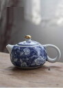 セラミックティー ポット 磁器ティーポット セラミック kungfu茶セット レトロスモールケトル