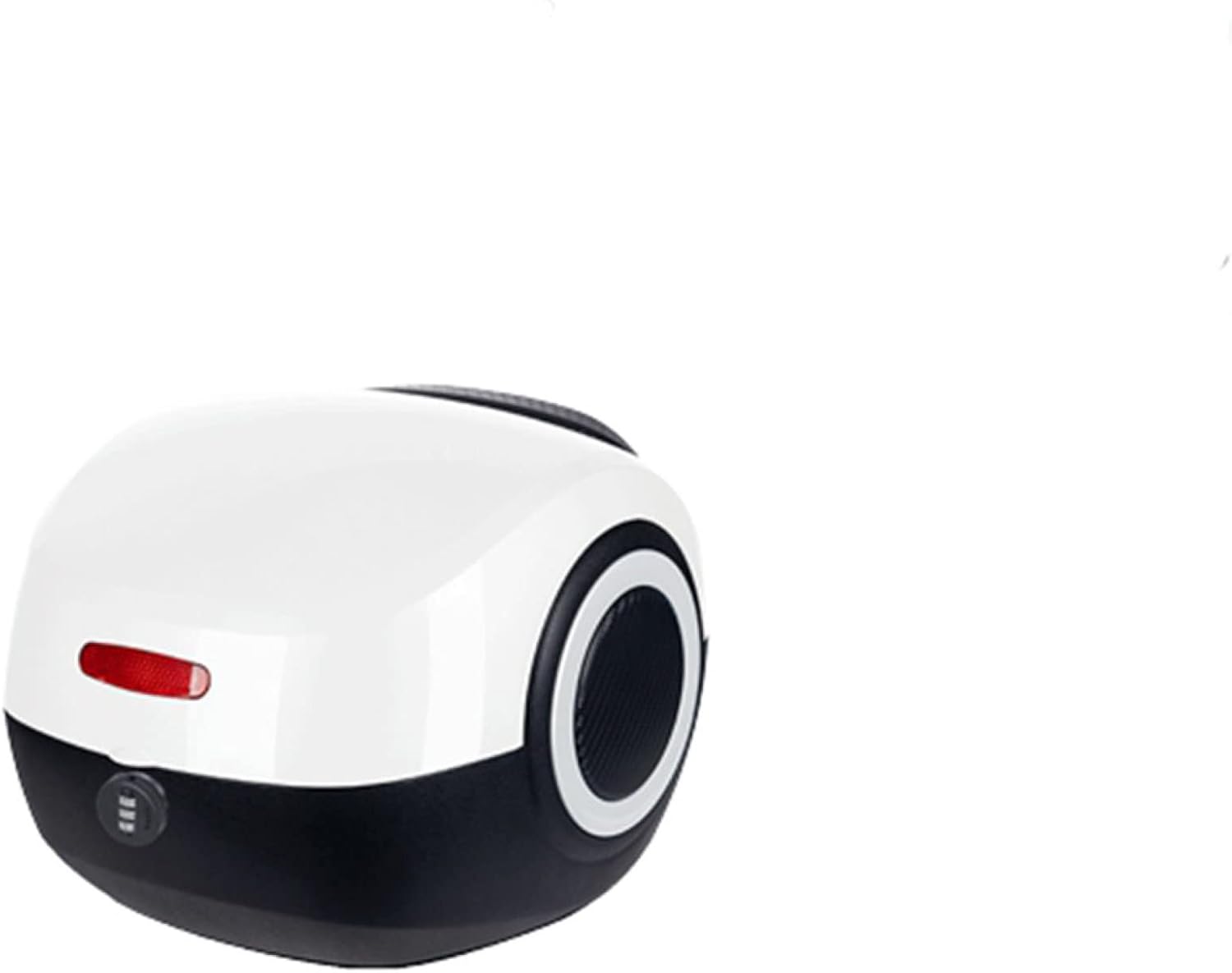 バイク リアボックス 34L トップケース バイクボックス バイク用ボックス 着脱可能式 大容量 原付 スクーター フルフェイス収納可能 ヘルメット入れ ホワイト