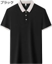 ポロシャツ ビジネス メンズ Tシャツ 夏服 半袖 カジュアル シンプル 複数の色|詳細画像