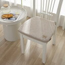チェアクッション 椅子クッション ダイニングチェア クッション 座面 クッション 45*45cm*2 おしゃれ 北欧 チェアパッド イス 滑り止め ダイニング ...