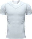 メンズコンプレッションシャツメンズショートスリーブベースレイヤーアスレチックアンダーシャツギアワークアウトTシャツ T-シャツ