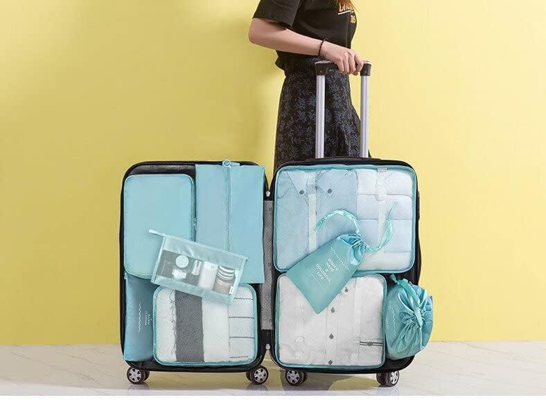 トラベルポーチ セット アレンジケース 旅行用 収納ポーチ トラベルポーチ 圧縮ポーチ 衣類収納袋 スタイリッシュで軽量 収納に便利 容量が大きい 下着 小物入れ 洗面用具 シューズ 出張 旅行 便利