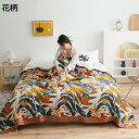 購入15%-30%OFF ガーゼケット 5重ガーゼ シングル 綿 北欧風 花柄 タオルケット 肌掛け ふわふわ 軽量 ブランケット 夏用 夏 冷房対策 吸湿性 ...