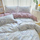 布団カバー シングル 3点セット 掛け布団カバー ダブル 綿100 敷き布団カバー 4点セット 柔らかい 寝具カバーセット 肌触り べッドシーツ 通気性 防ダニ...