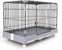 犬ケージ キャスター付き 移動便利 犬 ゲージ 小型犬 中型犬 組立は簡単 掃除しやすい 室内 天窓付き 犬 ペット ケージ おしゃれ 猫犬兼用 ペットゲージ ...