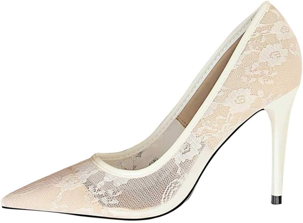 ハイヒール レディースシューズ パンプス レース 花柄 フォーマル ポインテッドトゥ パーティー 歩きやすい 痛くない セクシー ポインテッドヒール ハイヒール ピンヒール 走れる 美脚 お呼ばれ 卒