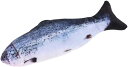 猫 おもちゃ リアル フィッシュ 電動 魚のおもちゃ 動く魚 USB 充電 猫じゃらし/リアルフィッシュ (サケ)