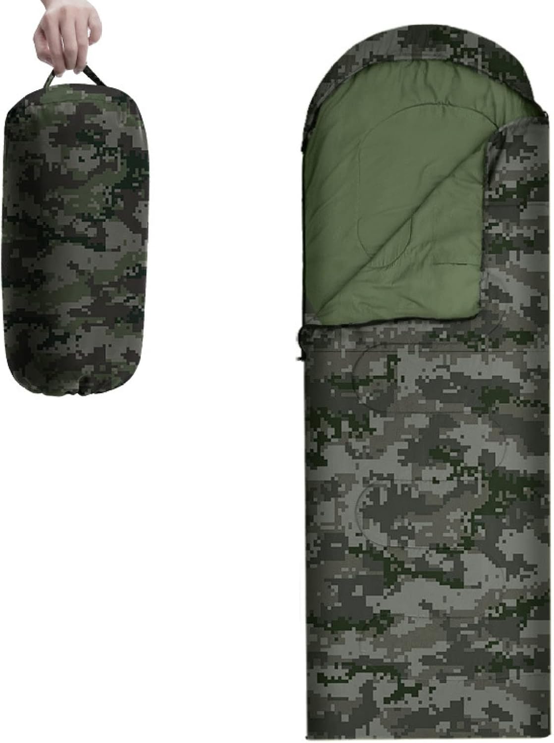 Amazon | 寝袋 人型寝袋 歩ける寝袋 アウトドア 軽量 夜釣り