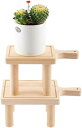 ポット スタンド フラワースタンド 鉢 観葉植物 直径30cm 02 伸縮式 円形 角脚 丸脚 アイアン 植木鉢 ガーデニング ラック 室内 L*2set 屋外...