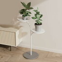 フラワースタンド ガーデンラック 01 園芸ラック プランタースタンド 2階 花棚 盆栽スタンド 71*29cm 植物スタンド 多層屋内/屋外 植物棚 組み立て...