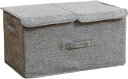 蓋付き収納ボックス 折りたたみ 様式1 クローゼット収納 収納BOX 収納ボックス 50*30*25 押入れ収納 フタ付き収納 収納用品 収納ボックス 収納ケー...